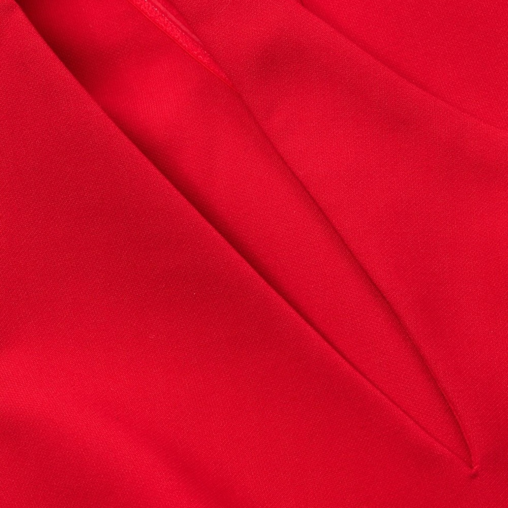 NWT Likely Red One Shoulder Cutout Lisette Dress - Picture 11 of 15